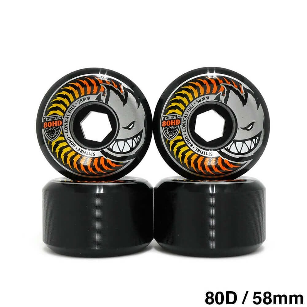 スピット クラシック　80HD 58mm ウィール ウィール SPITFIRE WHEEL スピットファイヤー ソフトウィール（クルーザー