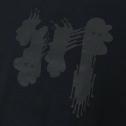 KAWA CREW SWEAT 川 トレーナー 川 BIG LOGO BLACK/BLACK スケートボード スケボー 1