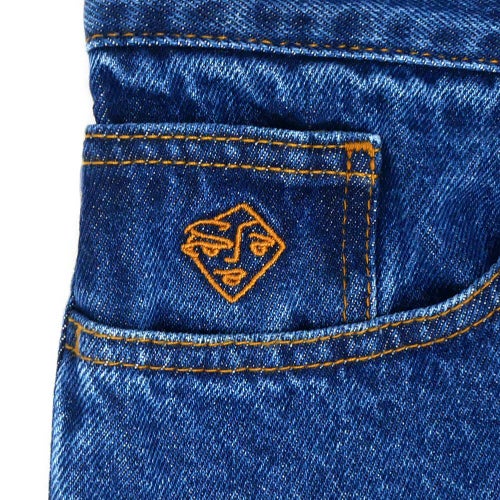 POLAR JEANS ポーラー パンツ ジーンズ 89! DENIM DARK BLUE スケートボード スケボー 7