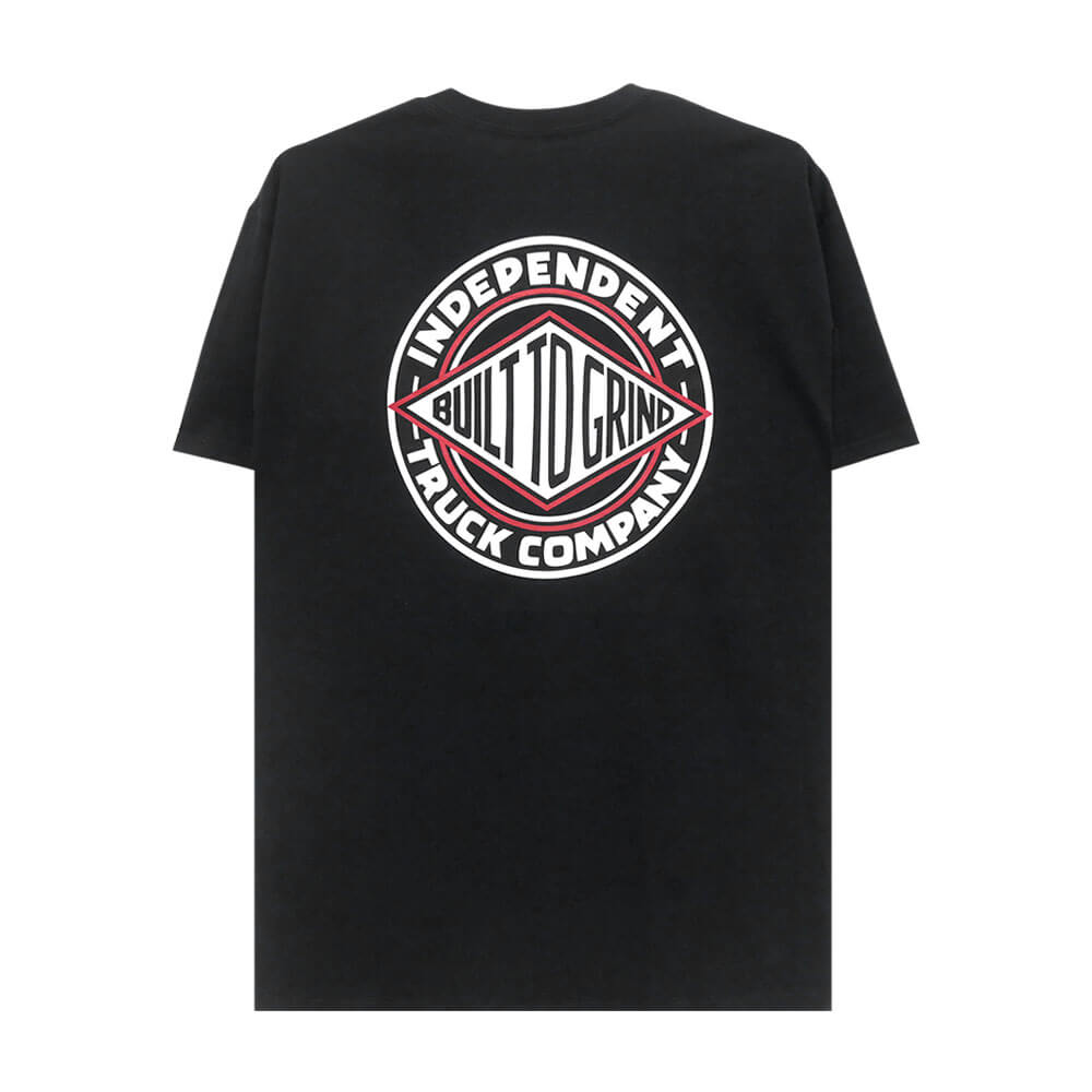  INDEPENDENT T-SHIRT インディペンデント Tシャツ BTG SUMMIT BLACK スケートボード スケボー 