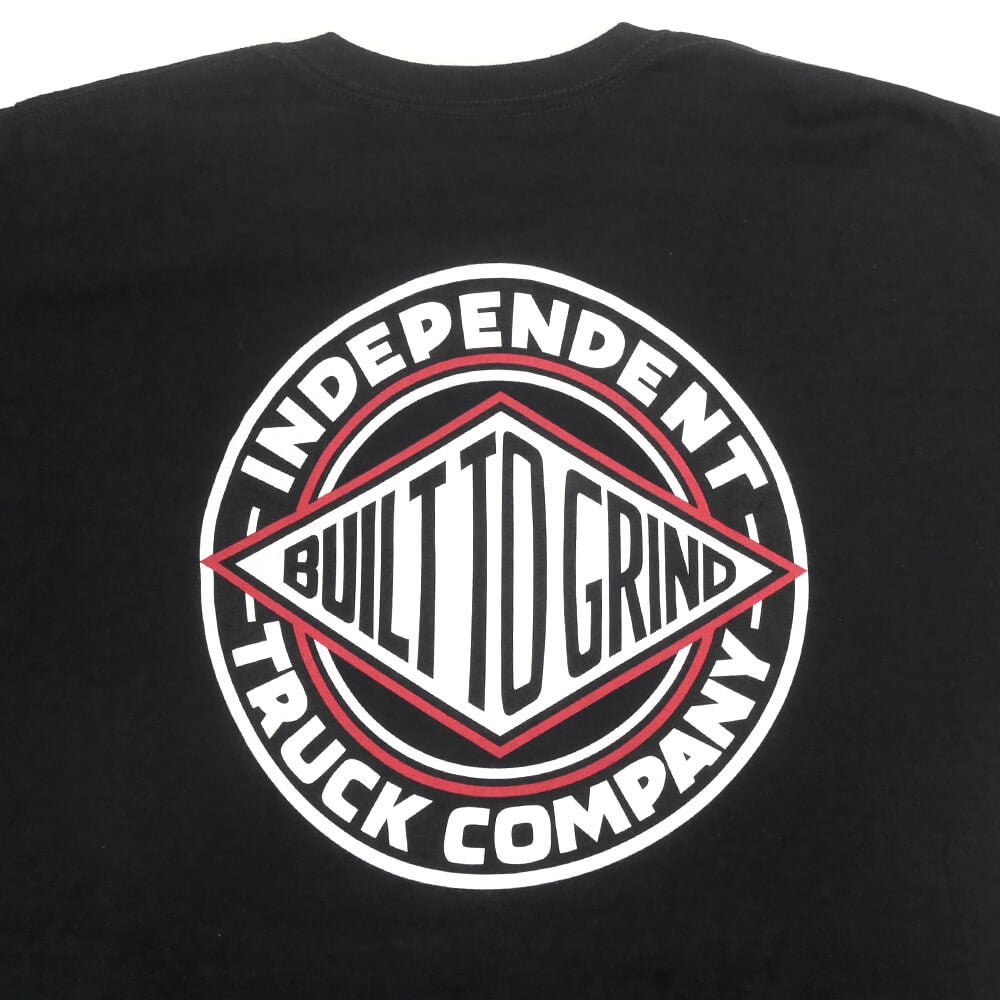  INDEPENDENT T-SHIRT インディペンデント Tシャツ BTG SUMMIT BLACK スケートボード スケボー 3