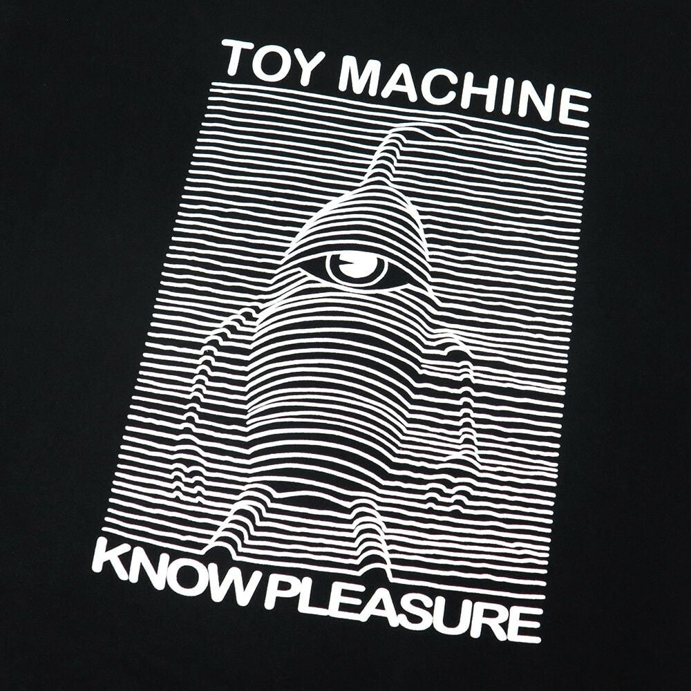 TOY MACHINE T-SHIRT トイマシーン Tシャツ TOY DIVISION BLACK