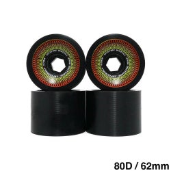 SPITFIRE WHEEL スピットファイヤー ソフトウィール（クルーザー） 80HD SUPERWIDES 黒 62mm スケートボード スケボー
