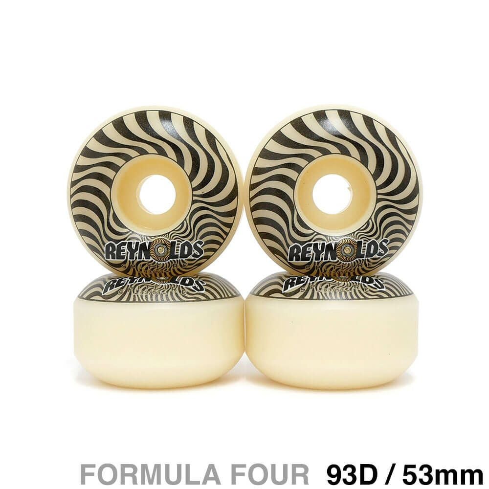 SPITFIRE WHEEL スピットファイヤー ウィール FORMULA FOUR (F4) CLASSIC 93D ANDREW REYNOLDS SOFT SLIDERS 53mm スケートボード スケボー