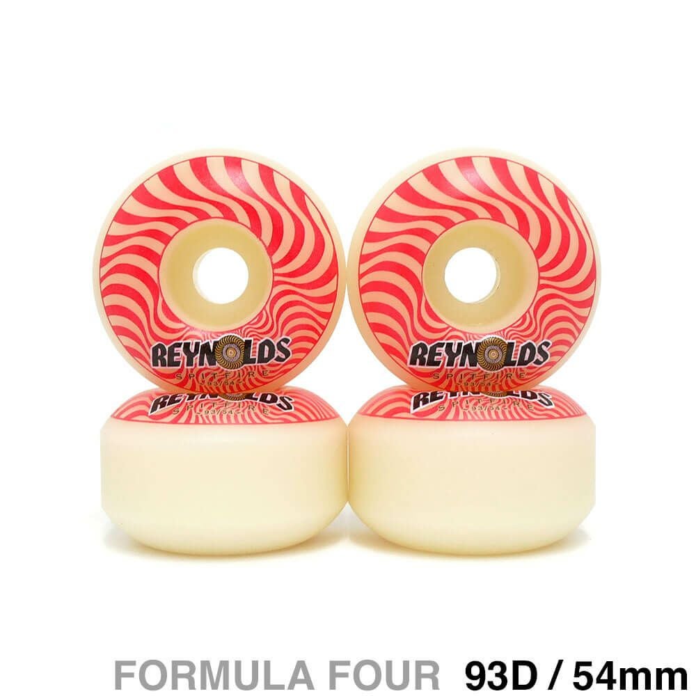 SPITFIRE WHEEL スピットファイヤー ウィール FORMULA FOUR (F4) CLASSIC 93D ANDREW REYNOLDS SOFT SLIDERS 54mm スケートボード スケボー