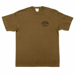 COLOR COMMUNICATIONS T-SHIRT カラーコミュニケーションズ Tシャツ DESIGN DEPT. SPOT OLIVE スケートボード スケボー 1
