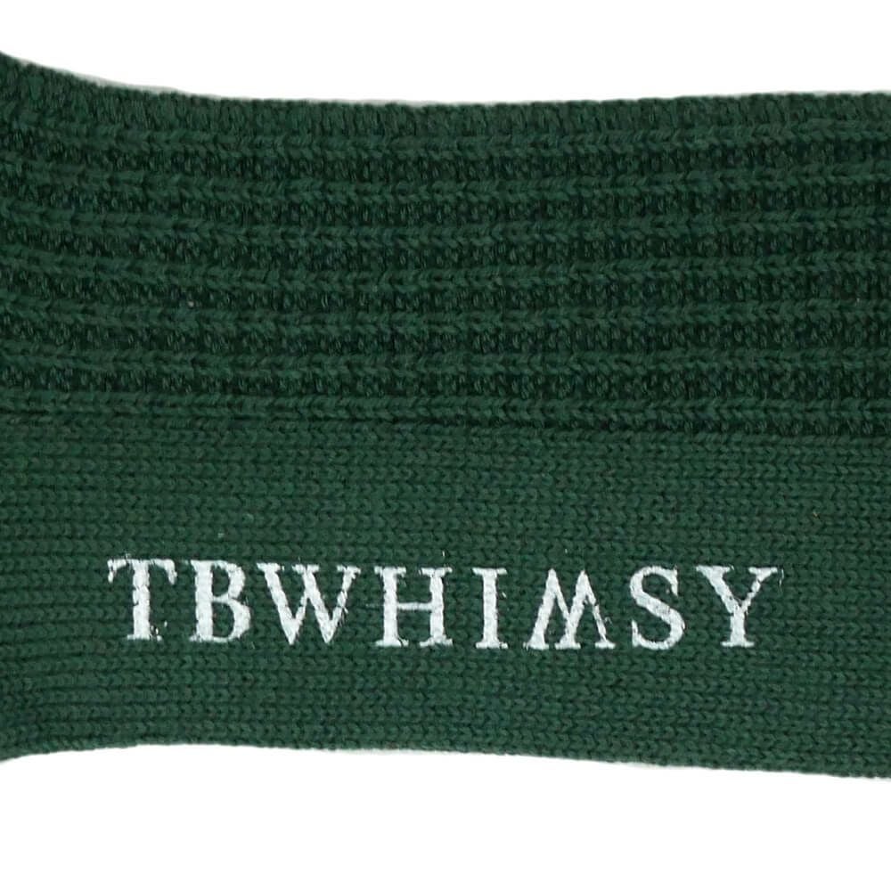  TIGHTBOOTH（TBPR）SOCKS タイトブース ソックス 靴下 COLLEGE WAFFLE OLIVE スケートボード スケボー 5