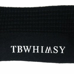 TIGHTBOOTH（TBPR）SOCKS タイトブース ソックス 靴下 COLLEGE WAFFLE BLACK スケートボード スケボー 5