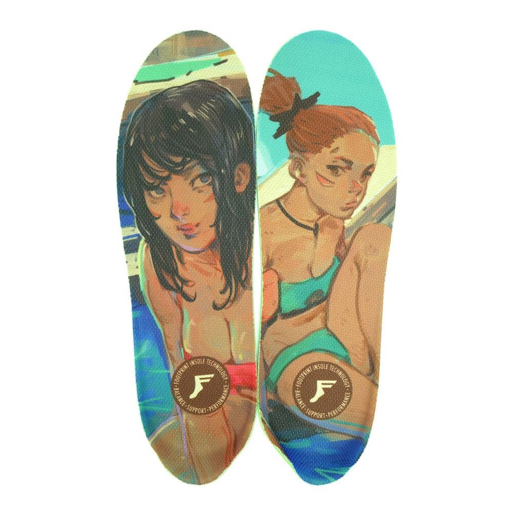 脅威の衝撃吸収 FOOTPRINT INSOLE フットプリント インソール KINGFOAM