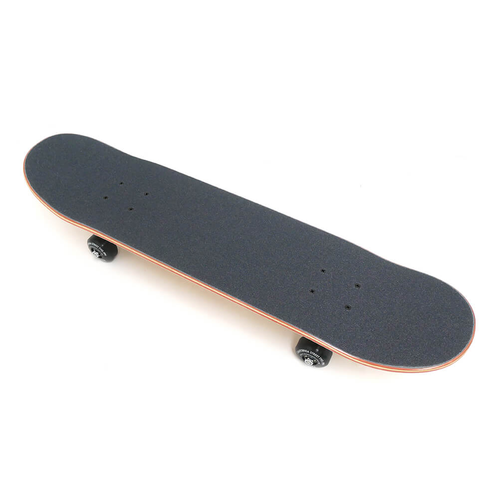 【初心者におすすめ・高品質】専用ケース・レンチ付き CALIFORNIA STREET カリフォルニアストリート コンプリートセット スケートボード完成品（子供用） SIMPLE CLEAR MINI 7.25 ブランク スケートボード スケボー 8