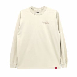 CHOCOLATE LONG SLEEVE チョコレート ロングスリーブTシャツ 94 SCRIPT TAN スケートボード スケボー 
