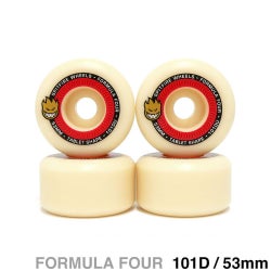 SPITFIRE WHEEL スピットファイヤー ウィール FORMULA FOUR (F4) TABLETS 101D 53mm スケートボード スケボー