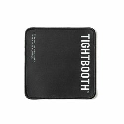 TIGHTBOOTH（TBPR）MOUSE PAD タイトブース マウスパッド LABEL LOGO MOUSE PAD BLACK スケートボード スケボー 