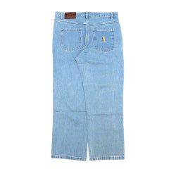 PASS~PORT JEANS パスポート パンツ ジーンズ WORKERS CLUB JEANS R42 WASHED LIGHT INDIGO スケートボード スケボー 7