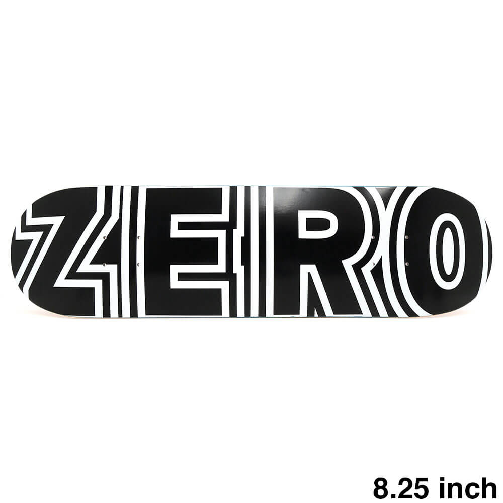 ZERO DECK ゼロ デッキ TEAM CLASSIC BOLD 8.25 RESIN-7 スケートボード スケボー