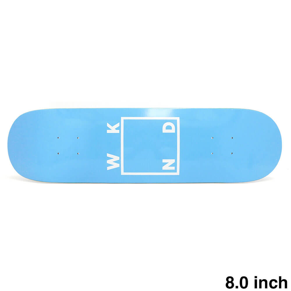 WKND DECK ウィークエンド デッキ TEAM LOGO WB LIGHT BLUE 8.0 スケートボード スケボー