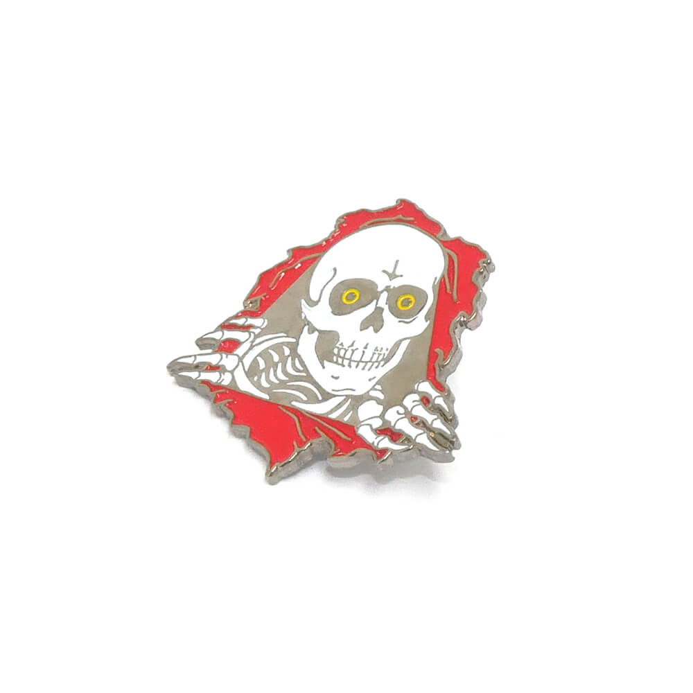 POWELL PERALTA BADGE パウエルペラルタ バッジ RIPPER LAPEL PIN（GLOW IN THE DARK） スケートボード スケボー 2