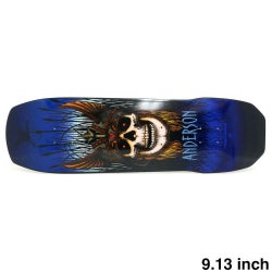 POWELL PERALTA DECK パウエルペラルタ デッキ ANDY ANDERSON HERON SKULL BLUE 9.13 スケートボード スケボー