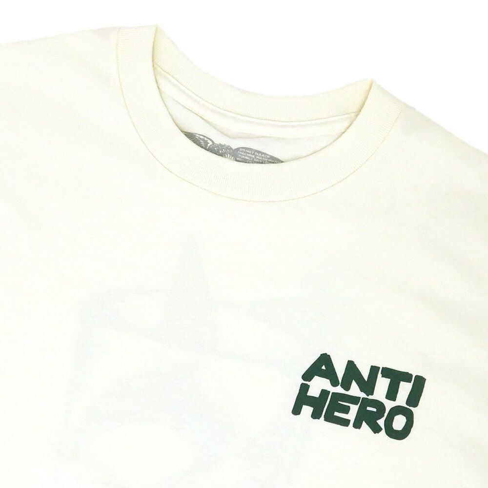  ANTIHERO T-SHIRT アンチヒーロー Tシャツ FISH BOWL CREAM スケートボード スケボー 2