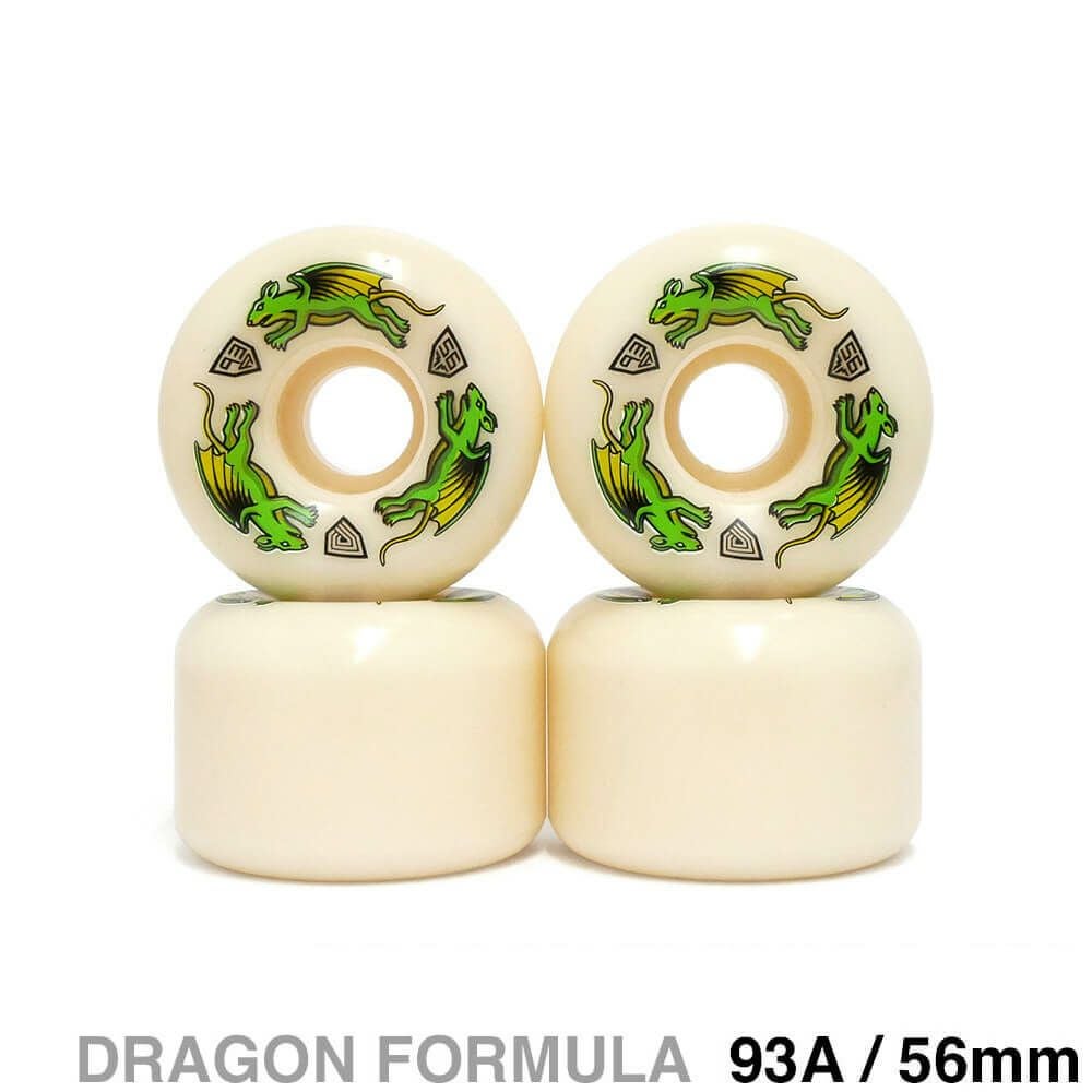 POWELL PERALTA WHEEL パウエルペラルタ ウィール DRAGON FORMULA（DF）93A A2 NANO RATS 56mm x 39mm スケートボード スケボー