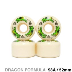 POWELL PERALTA WHEEL パウエルペラルタ ウィール DRAGON FORMULA（DF）93A V4 NANO RATS 52mm x 34mm スケートボード スケボー