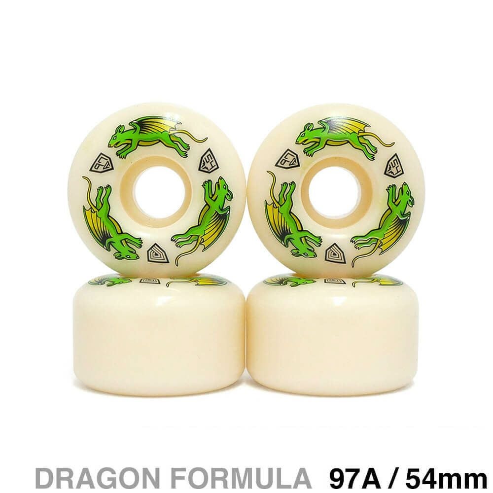 POWELL PERALTA WHEEL パウエルペラルタ ウィール DRAGON FORMULA（DF）97A V4 NANO RATS 54mm x 34mm スケートボード スケボー