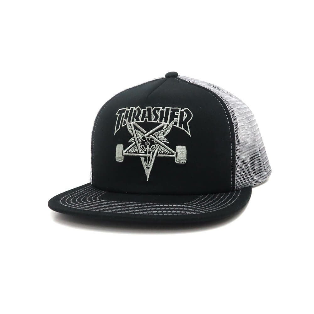 THRASHER MESHCAP スラッシャー メッシュキャップ SKATEGOAT TRUCKER