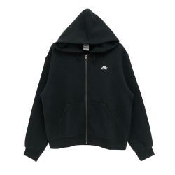 NIKE SB HOOD ナイキSB パーカー ESSENTIAL FLEECE FULL ZIP FZ8797-010 BLACK/WHITE スケートボード スケボー 1