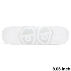 KROOKED DECK クルキッド デッキ TEAM EYES WHITE 8.06 スケートボード スケボー
