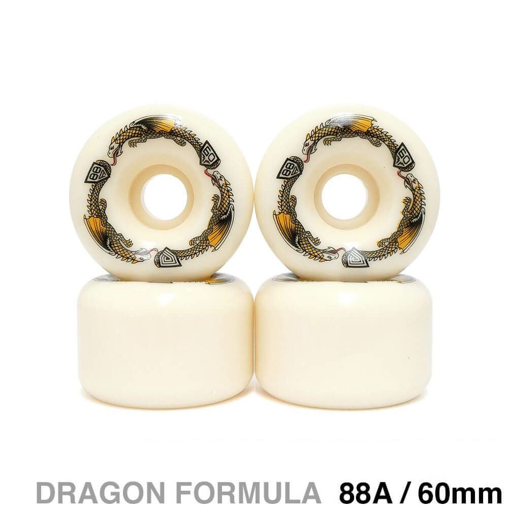 POWELL PERALTA WHEEL パウエルペラルタ ウィール DRAGON FORMULA（DF）88A BOM DRAGONS 60mm x 40mm スケートボード スケボー