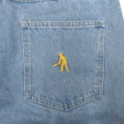 PASS~PORT JEANS パスポート パンツ ジーンズ WORKERS CLUB JEANS R43 DARK INDIGO スケートボード スケボー 3