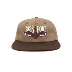 PASS~PORT CAP パスポート キャップ LILY OF THE VALLEY WORKERS TAUPE/BARK スケートボード スケボー 1