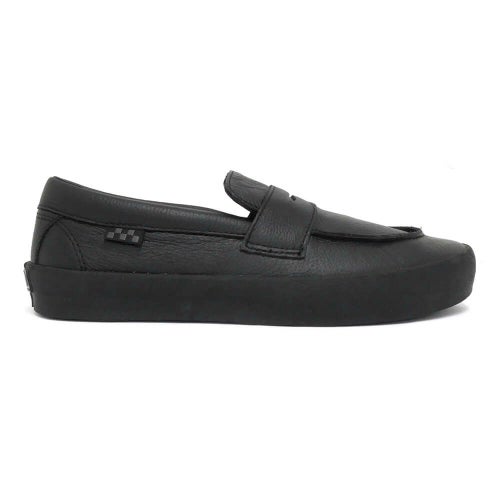 VANS SHOES バンズ シューズ スニーカー SKATE LOAFER BLACK/BLACK（US企画） スケートボード スケボー 3