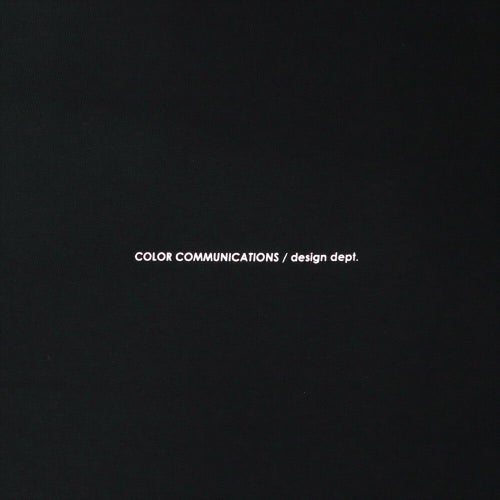 COLOR COMMUNICATIONS CREW SWEAT カラーコミュニケーションズ トレーナー WAWA OWL EMB LETTER BLACK 刺繍ロゴ スケートボード スケボー 4