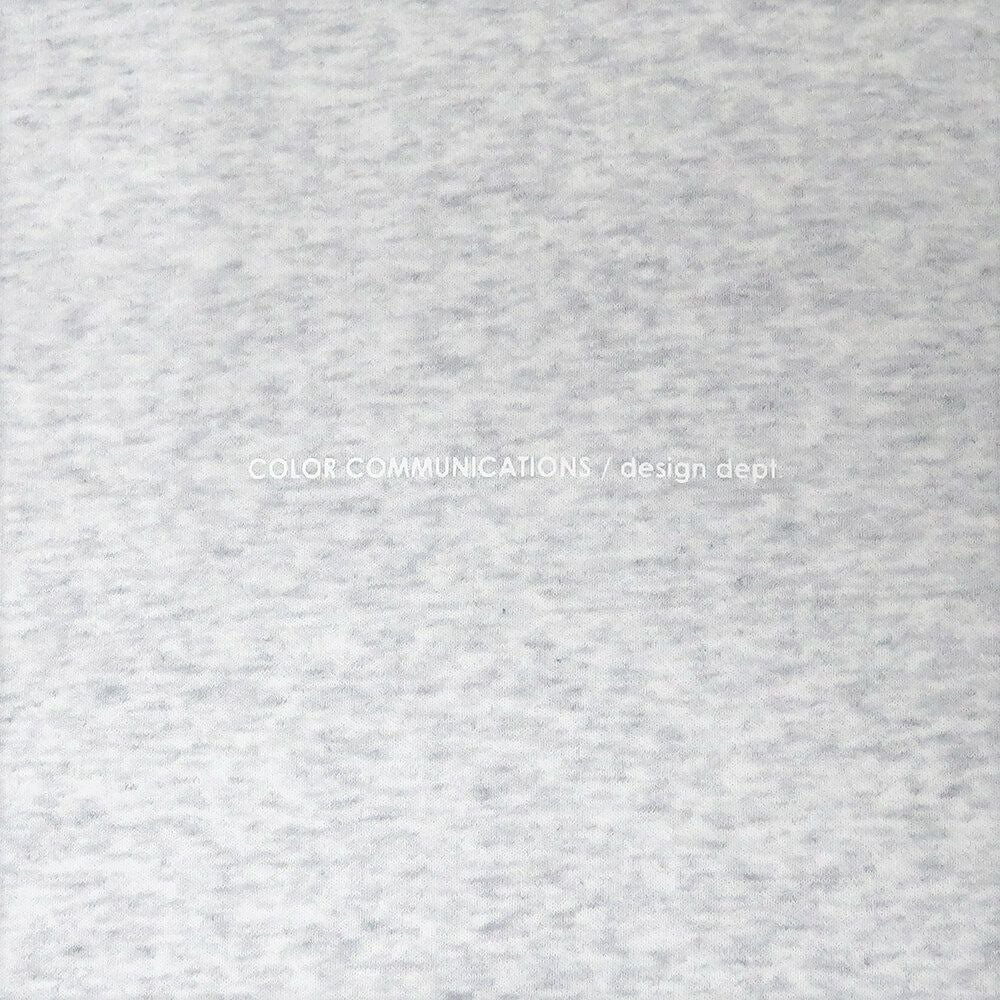 COLOR COMMUNICATIONS CREW SWEAT カラーコミュニケーションズ トレーナー WAWA OWL EMB LETTER 1/4 ZIP ASH 刺繍ロゴ スケートボード スケボー 4