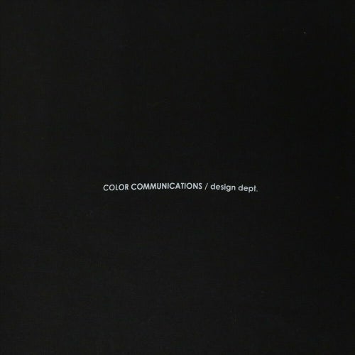 COLOR COMMUNICATIONS CREW SWEAT カラーコミュニケーションズ トレーナー WAWA OWL EMB LETTER 1/4 ZIP BLACK 刺繍ロゴ スケートボード スケボー 4