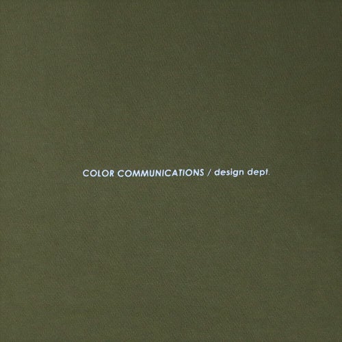 COLOR COMMUNICATIONS HOOD カラーコミュニケーションズ パーカー WAWA OWL EMB LETTER LIGHT OLIVE 刺繍ロゴ スケートボード スケボー 4