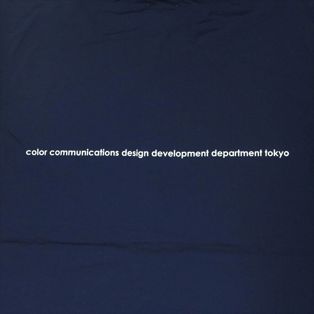 COLOR COMMUNICATIONS JACKET カラーコミュニケーションズ ジャケット DRIP EMB PACKABLE ANORAK NAVY スケートボード スケボー 9