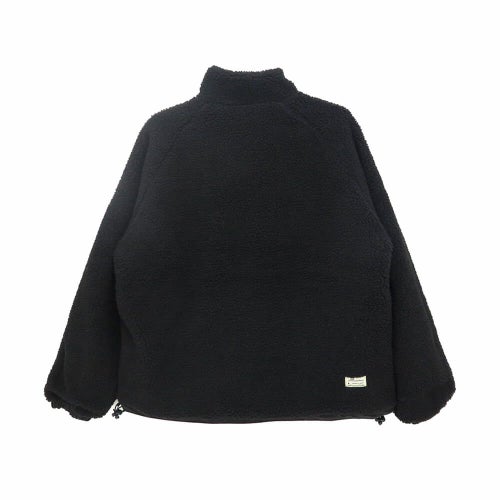 COLOR COMMUNICATIONS JACKET カラーコミュニケーションズ ジャケット DRIP EMB NYLON BOA REVERSIBLE BLACK/BLACK スケートボード スケボー 8