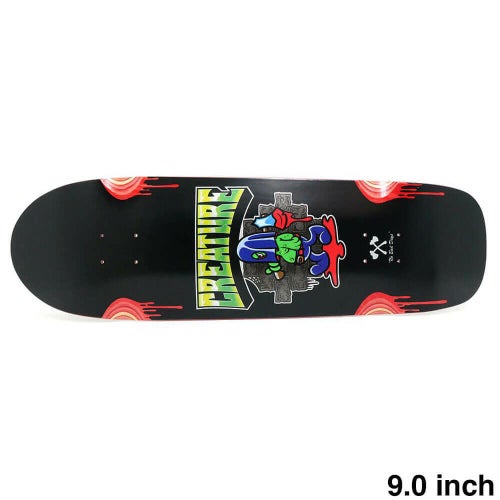 CREATURE DECK クリーチャー デッキ TEAM THE HESHCUTIONER 9.0 WHEEL WELLS スケートボード スケボー