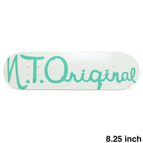 N.T.ORIGINAL DECK エヌティーオリジナル デッキ TEAM LOGO GLOW IN THE DARK 8.25 スケートボード スケボー