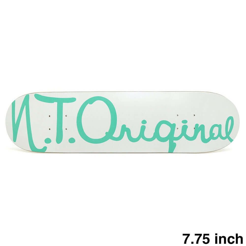 N.T.ORIGINAL DECK エヌティーオリジナル デッキ TEAM LOGO GLOW IN THE DARK 7.75 スケートボード スケボー