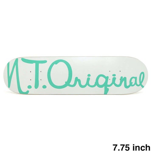 N.T.ORIGINAL DECK エヌティーオリジナル デッキ TEAM LOGO GLOW IN THE DARK 7.75 スケートボード スケボー