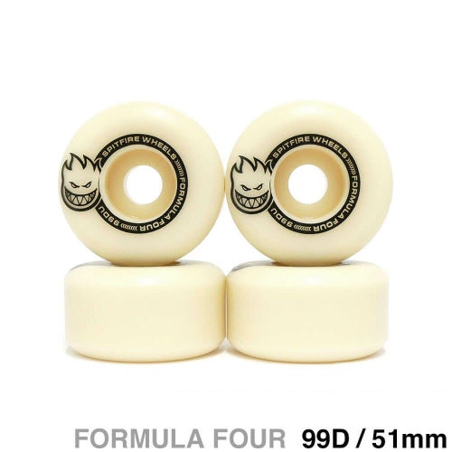SPITFIRE WHEEL スピットファイヤー ウィール FORMULA FOUR (F4) TABLETS 99D LIL SMOKIES 51mm スケートボード スケボー