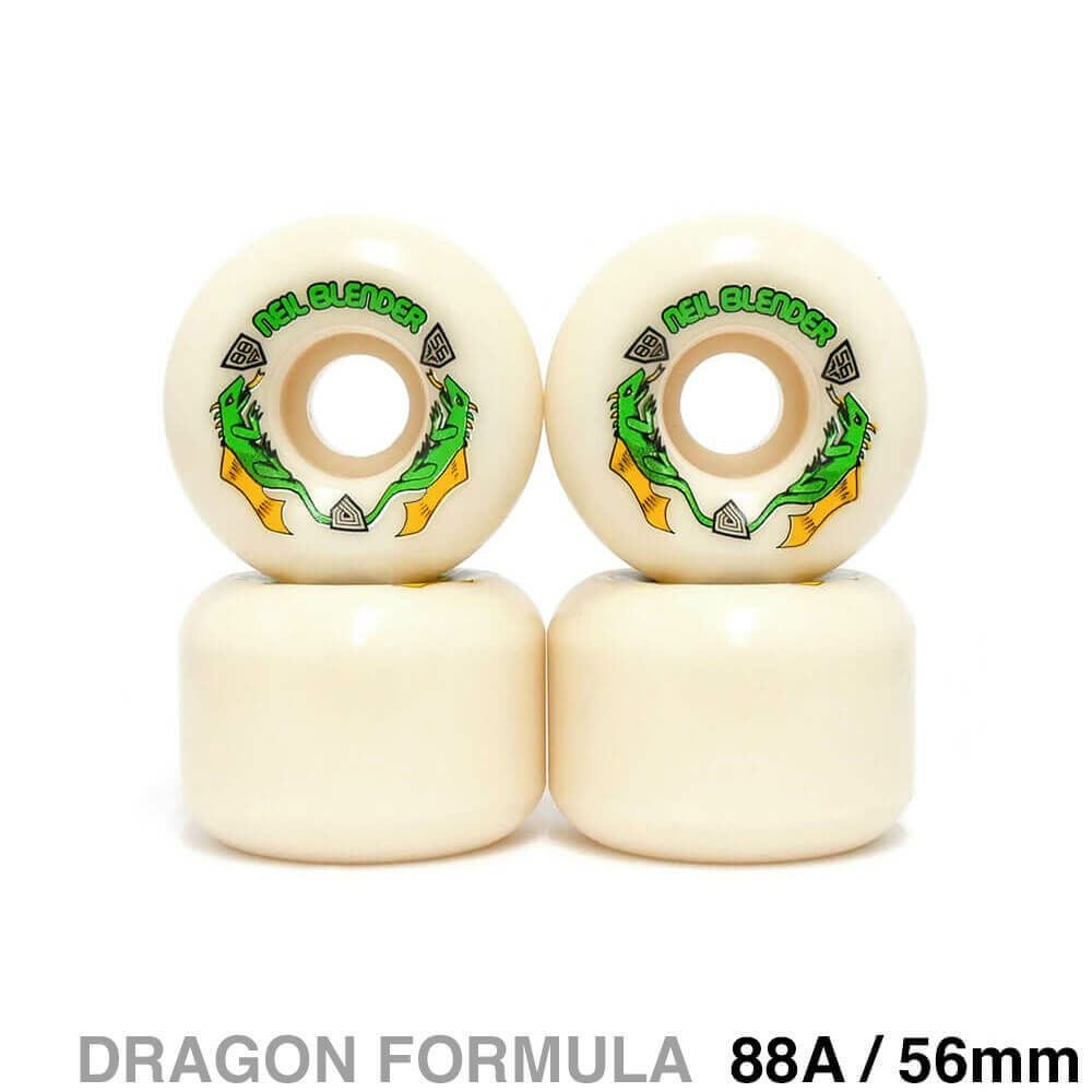 POWELL PERALTA WHEEL パウエルペラルタ ウィール DRAGON FORMULA（DF）88A NEIL BLENDER 56mm x 40mm スケートボード スケボー
