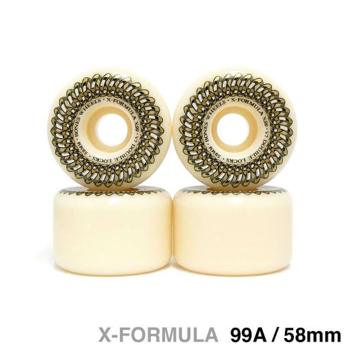BONES WHEEL ボーンズ ウィール X-FORMULA V7（DOUBLE LOCKS）99A 58mm スケートボード スケボー