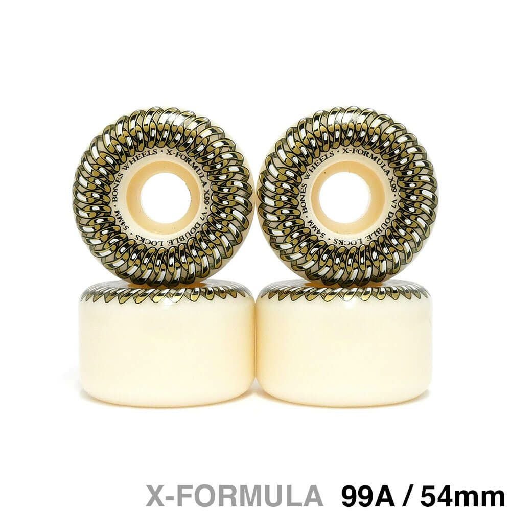 BONES WHEEL ボーンズ ウィール X-FORMULA V7（DOUBLE LOCKS）99A 54mm スケートボード スケボー