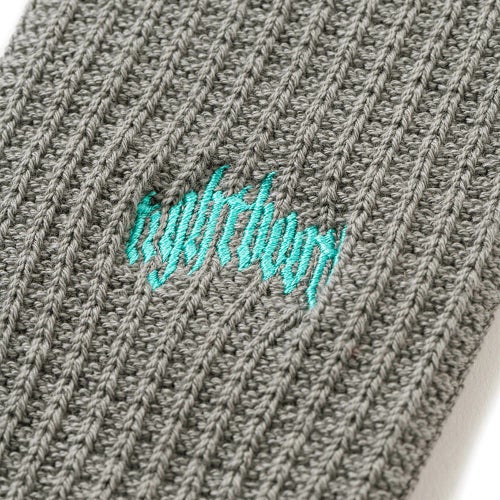 TIGHTBOOTH（TBPR）SOCKS タイトブース ソックス 靴下 COLLEGE WAFFLE KHAKI スケートボード スケボー 2