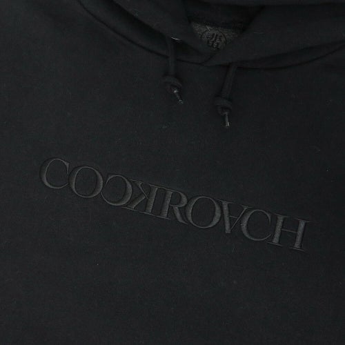 COCKROACH HOOD コックローチ パーカー THICK WEIGHT OG LOGO STITCH BLACK スケートボード スケボー 1