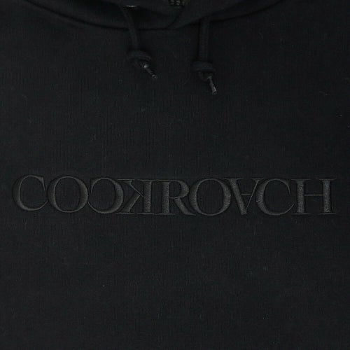 COCKROACH HOOD コックローチ パーカー THICK WEIGHT OG LOGO STITCH BLACK スケートボード スケボー 2